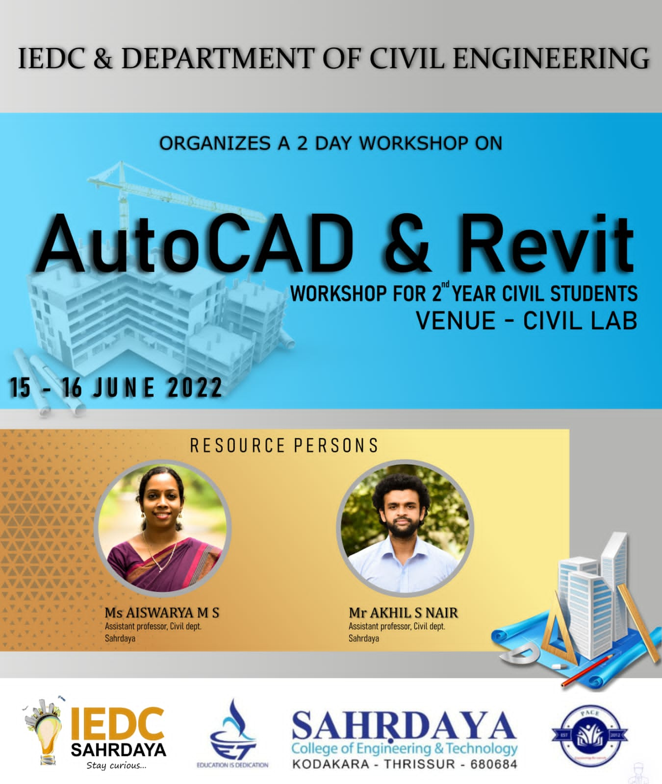 autocad-revit-iedc-sahrdaya